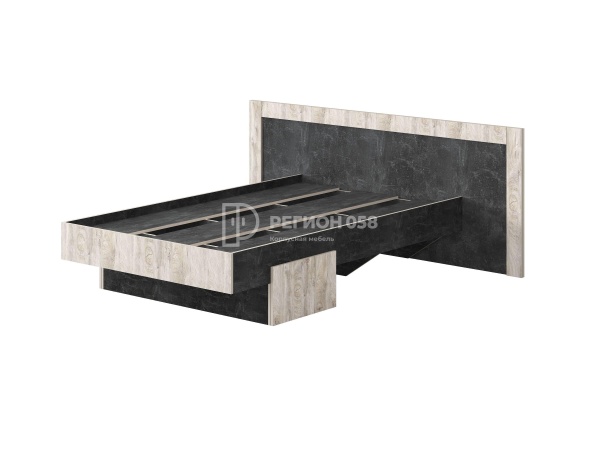 Спальный Гарнитур Каролина-11 Ательер Темный/Дуб Эндгрейн