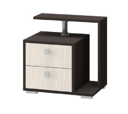 Спальный Гарнитур Каролина-2 Венге/Ясень Шимо Светлый